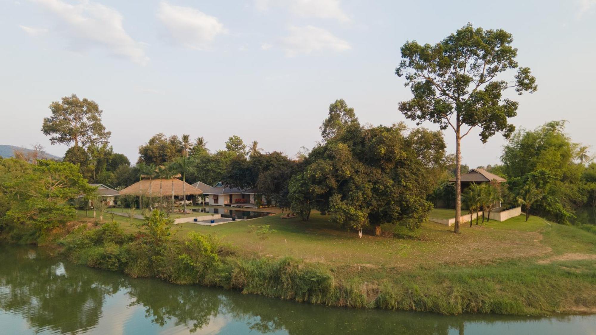 Khla Lodge Kampot Bagian luar foto