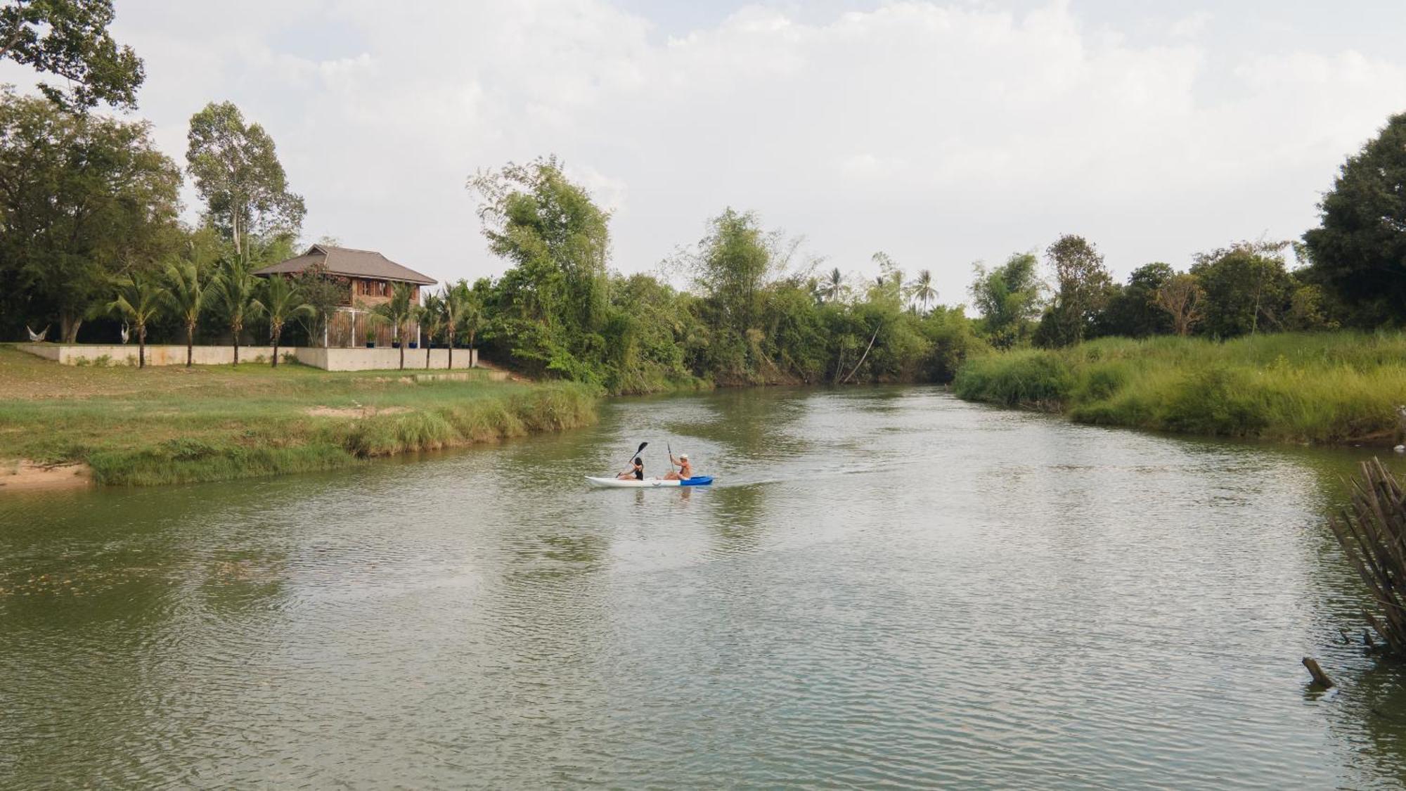 Khla Lodge Kampot Bagian luar foto