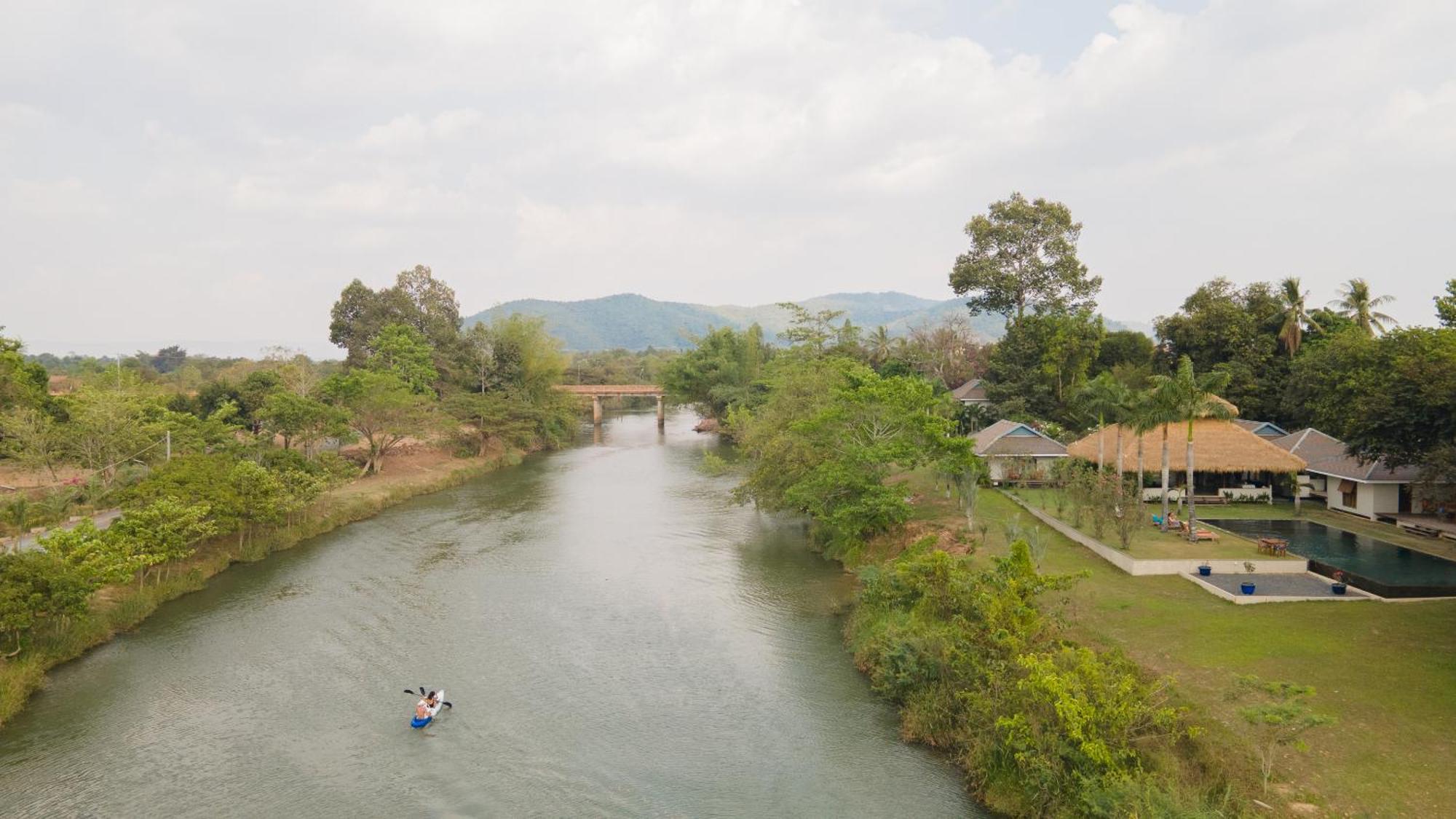 Khla Lodge Kampot Bagian luar foto